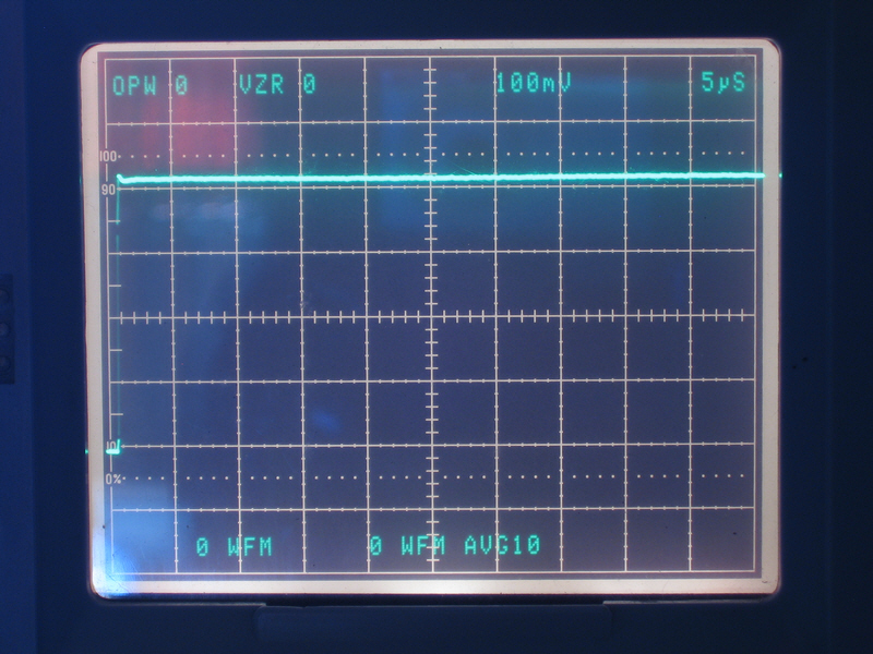 Equivalent Time trace AVG10 capture