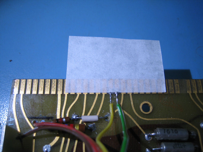 Picture showing A side of Interface board after step 23
